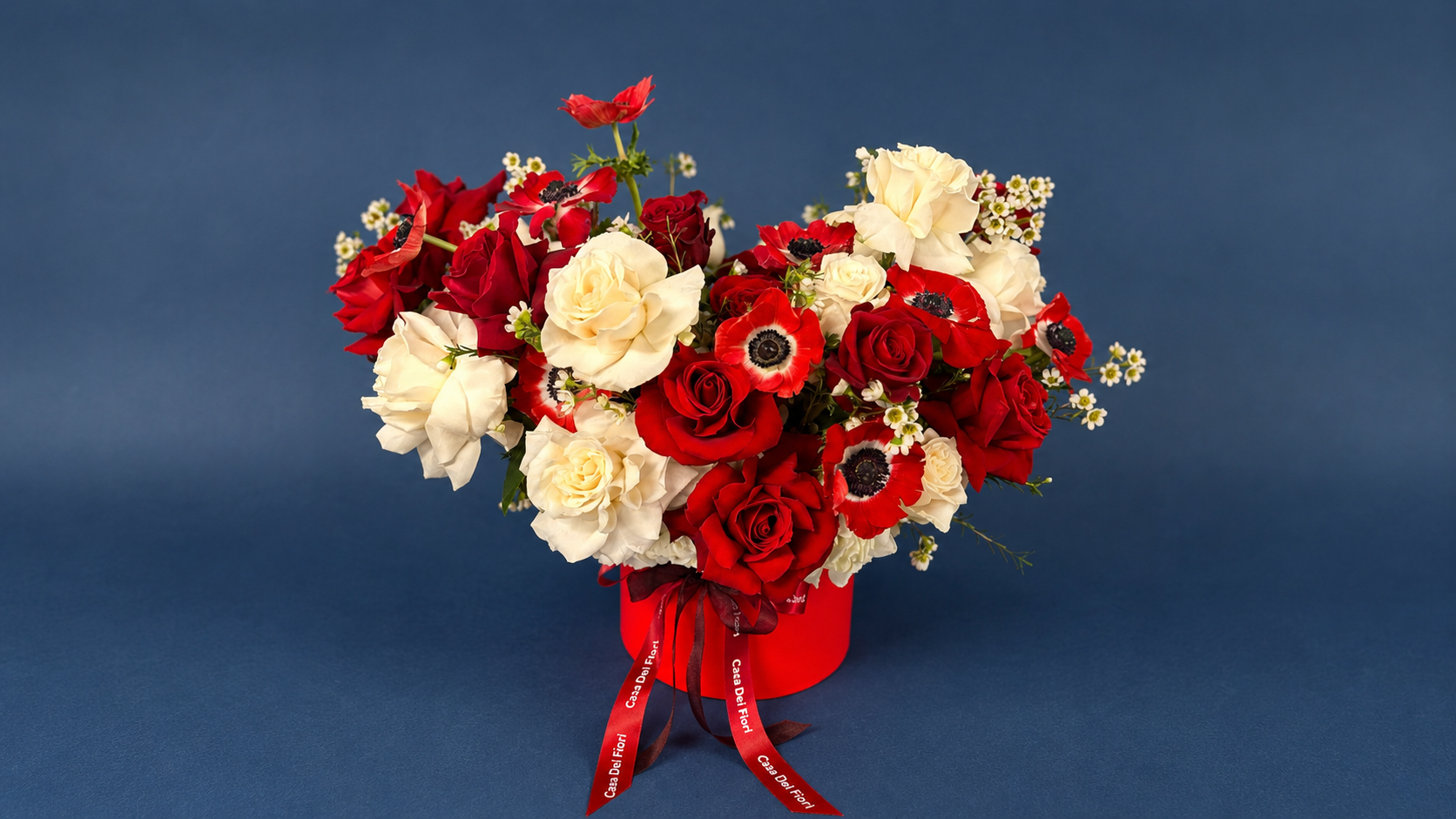 August birth flowers gladiolus and poppy arranged in a luxury bouquet