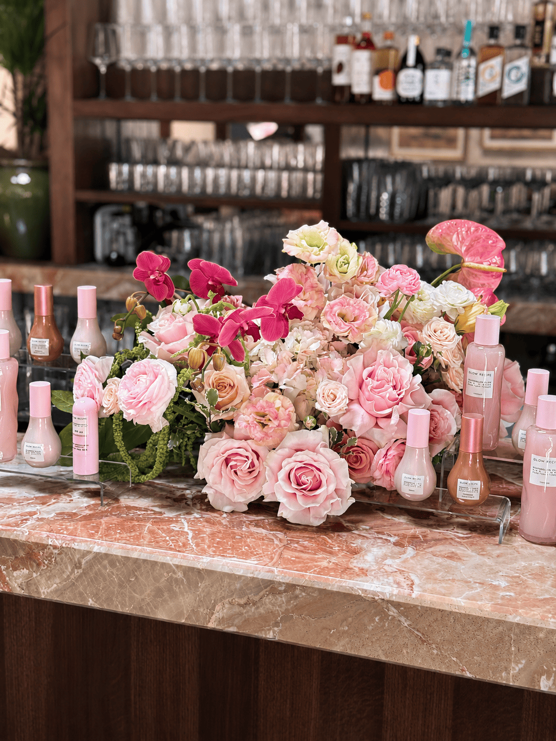 Brand event floral styling by Casa Dei Fiori