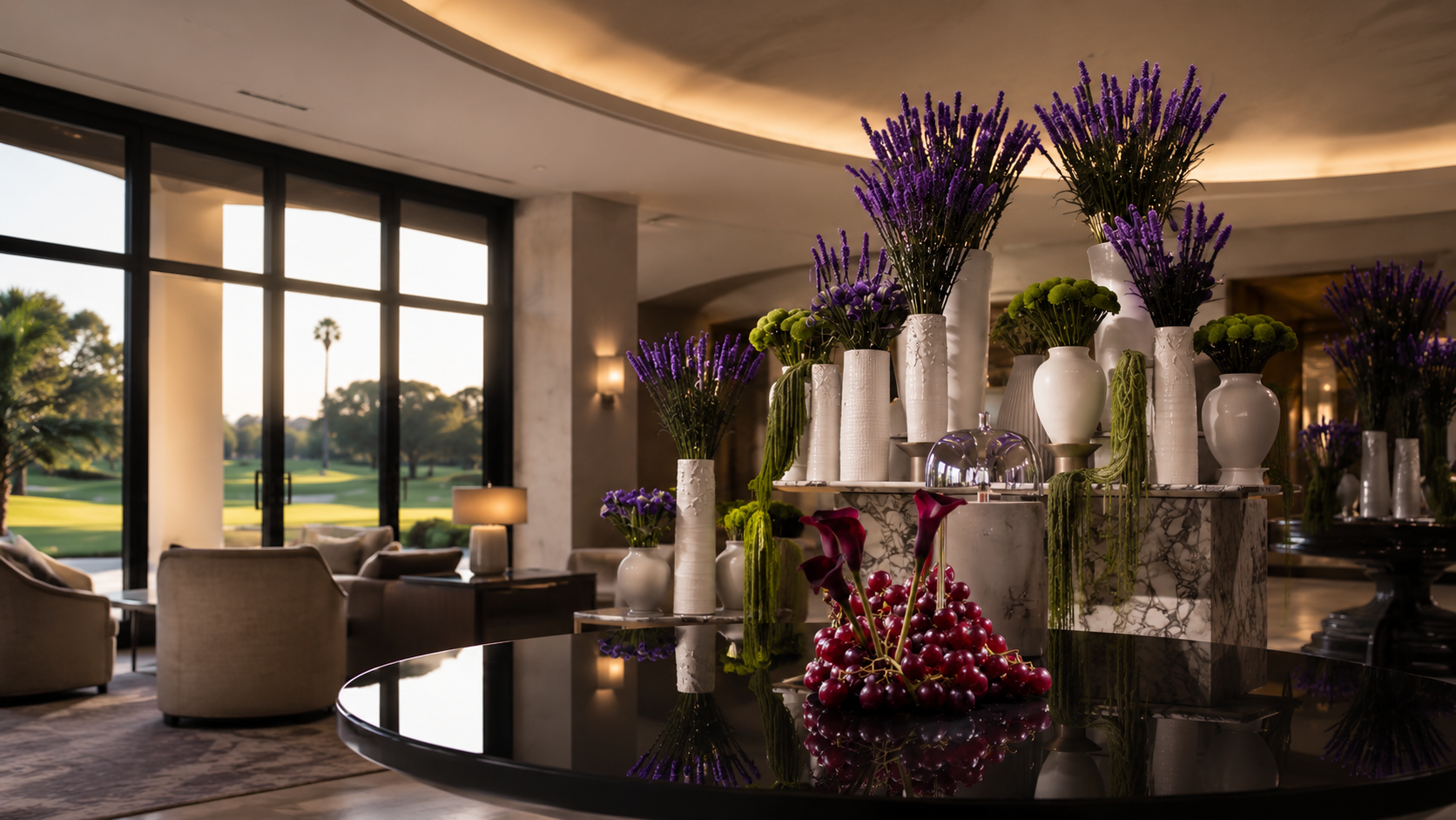 Luxury event florals for Brentwood Country Club by Casa Dei Fiori