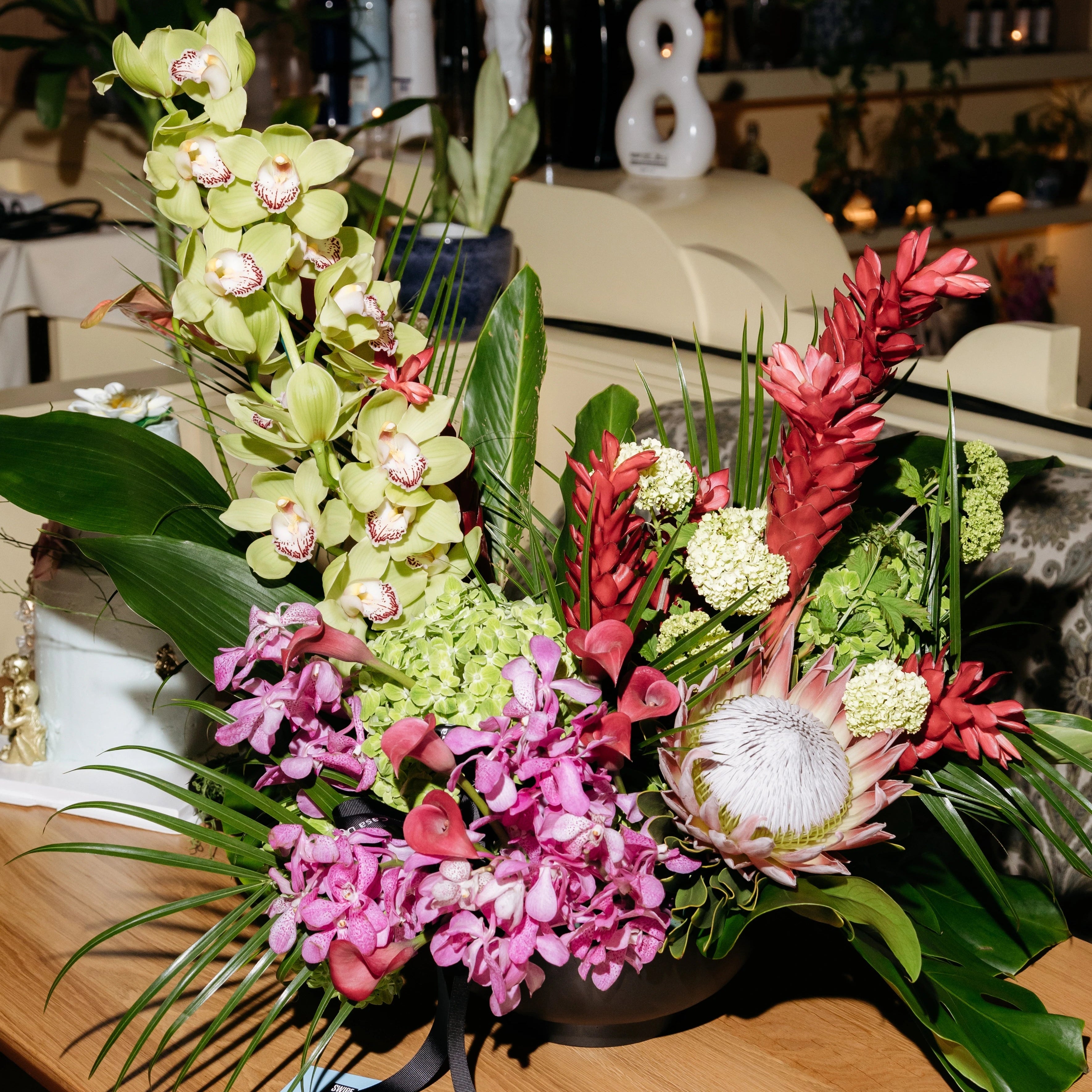 Restaurant & Rooftop Florals in Los Angeles