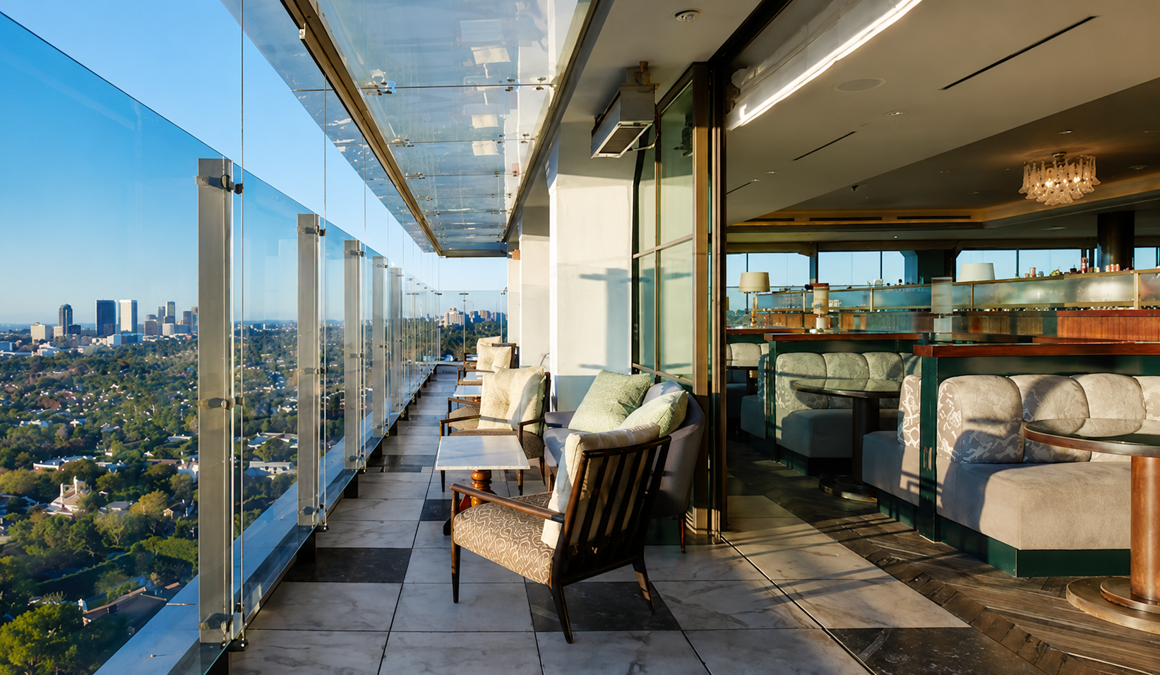 Rooftop event flowers for Soho House West Hollywood