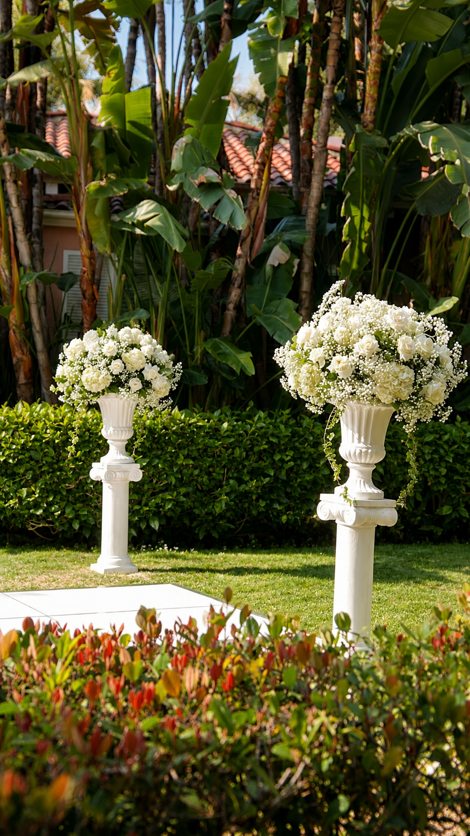 Bespoke flower arrangements for weddings and social events in Los Angeles