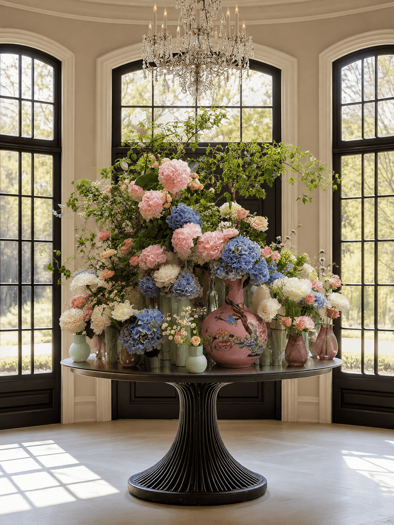 Casa Dei Fiori home flower subscription designed for a private residence
