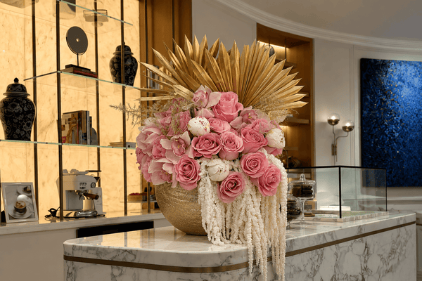 Corporate flower delivery and installation for Los Angeles businesses
