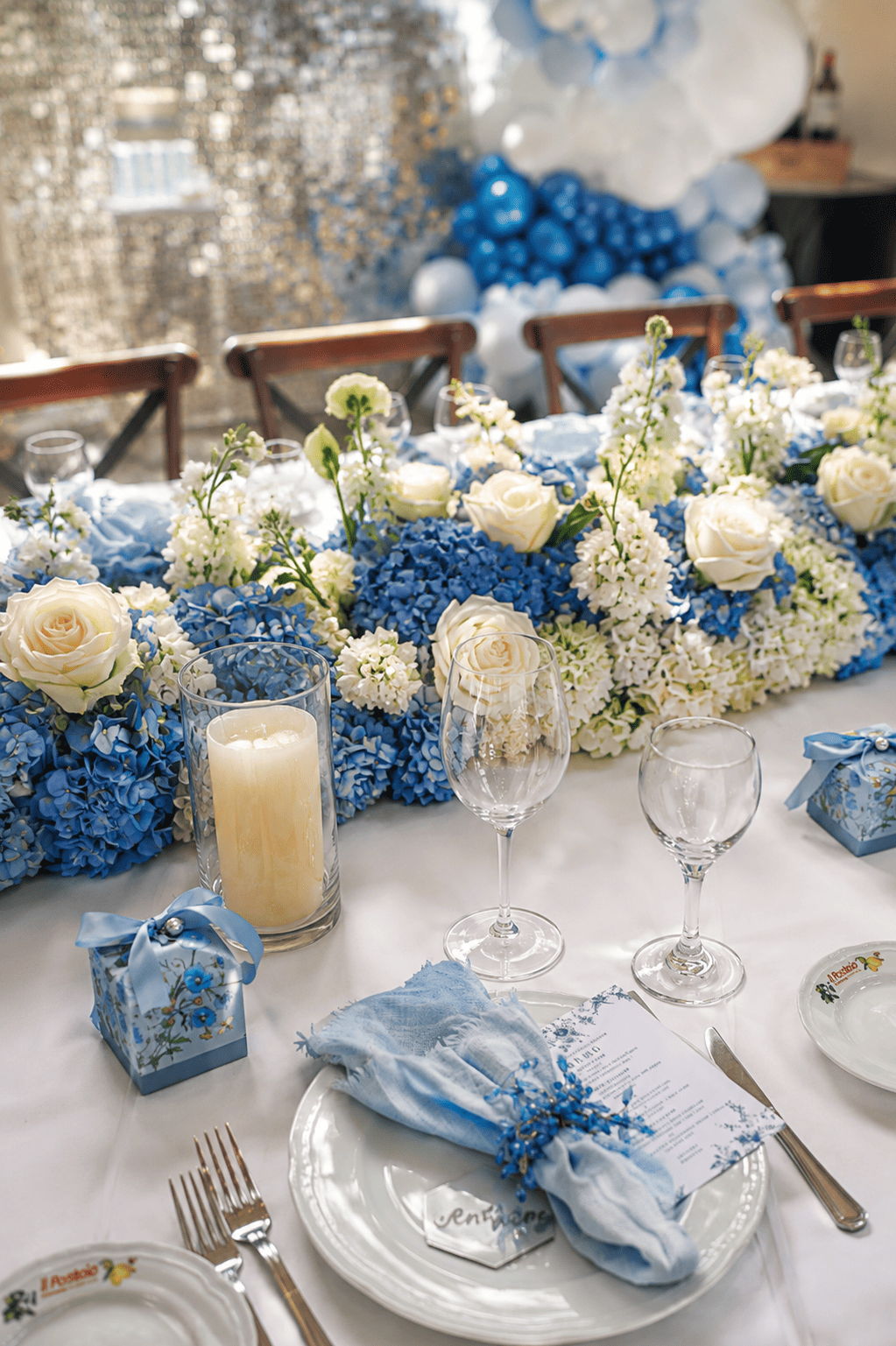 Floral design for private dinner in Los Angeles