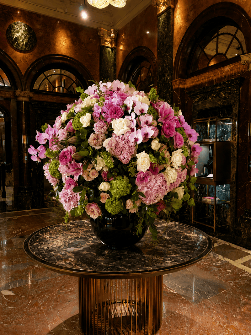 Luxury corporate flowers for a Beverly Hills office