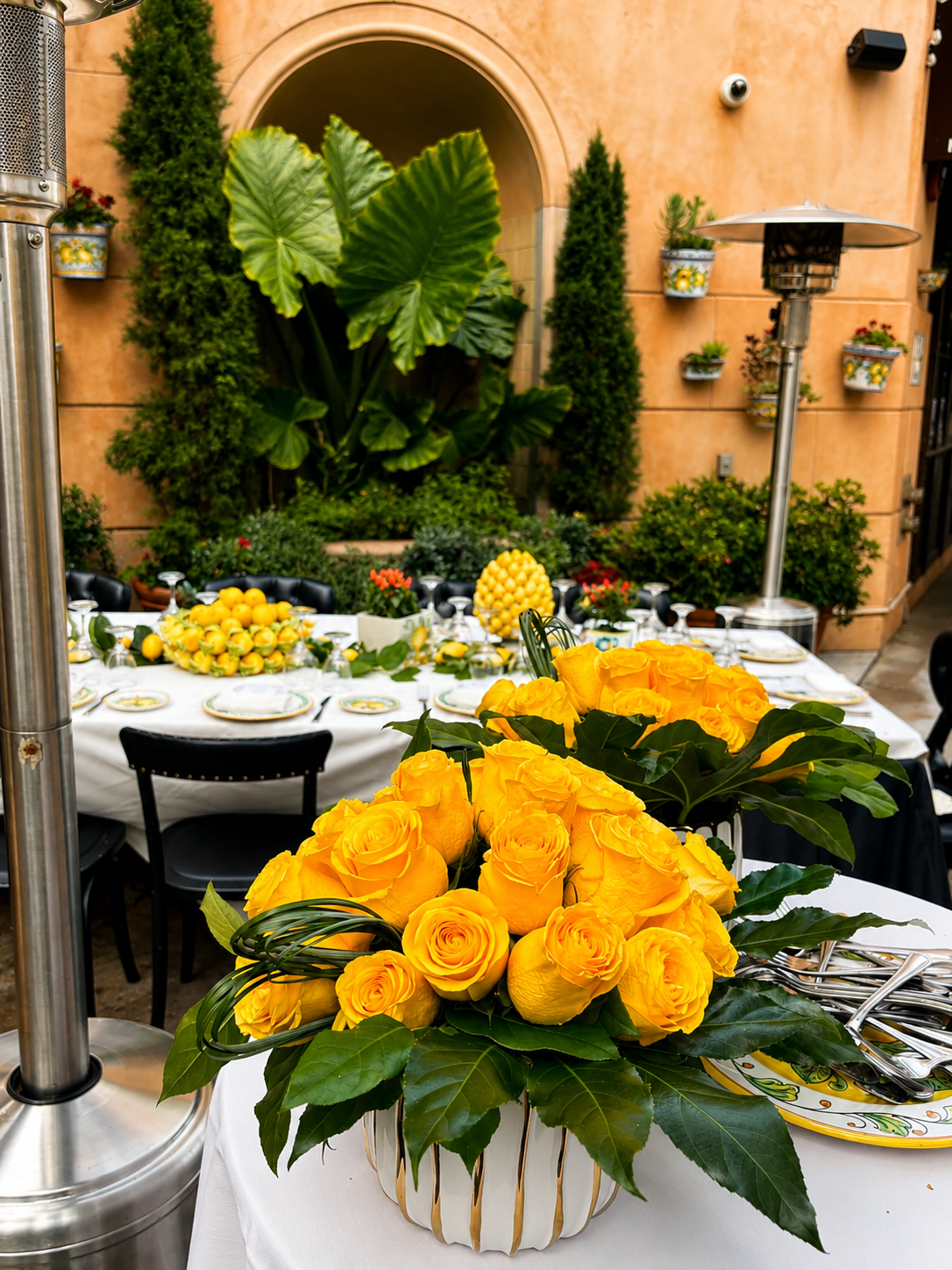 Luxury floral design for Soho House West Hollywood private event