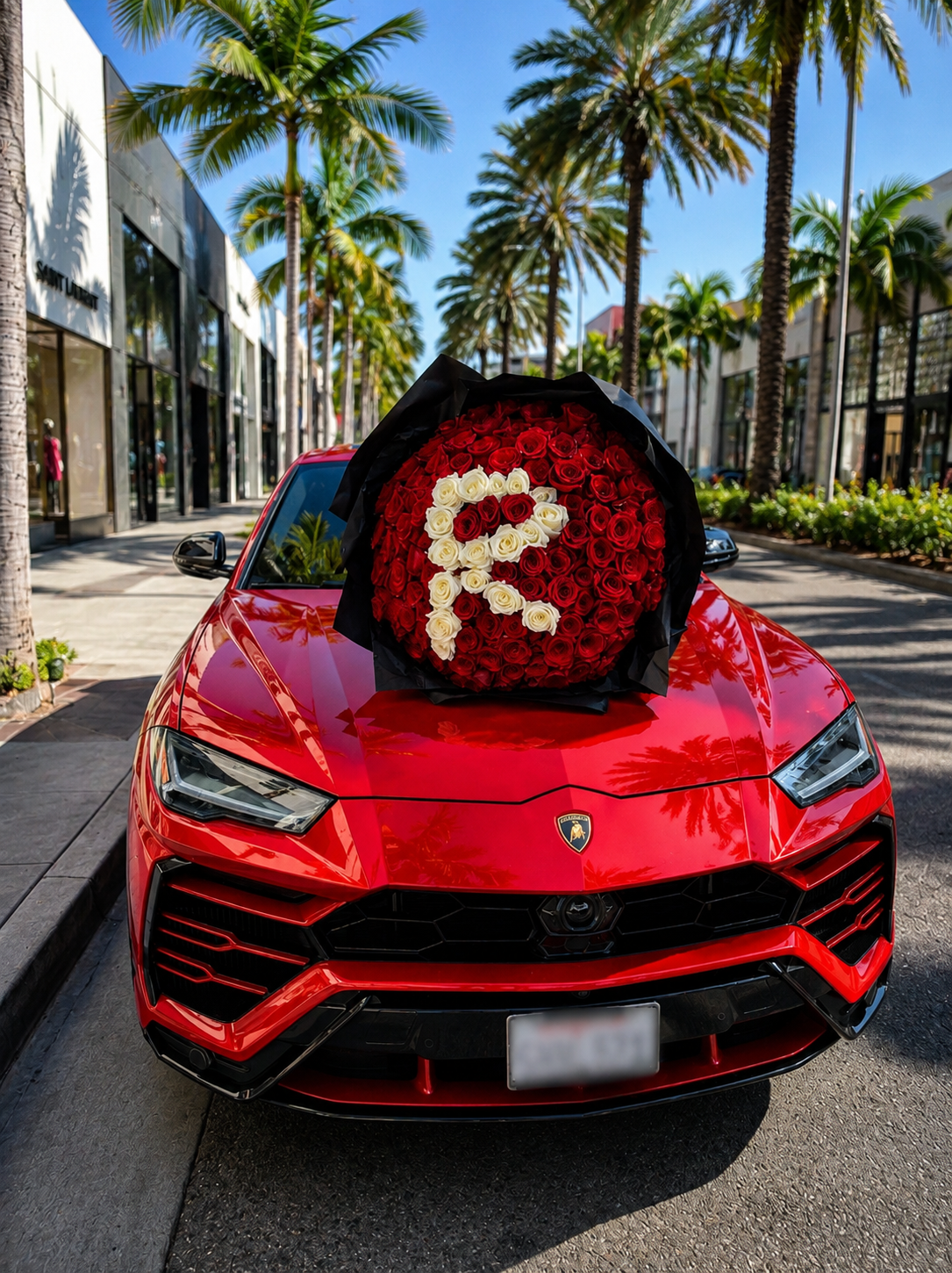 Luxury flower delivery to Rodeo Drive in Beverly Hills