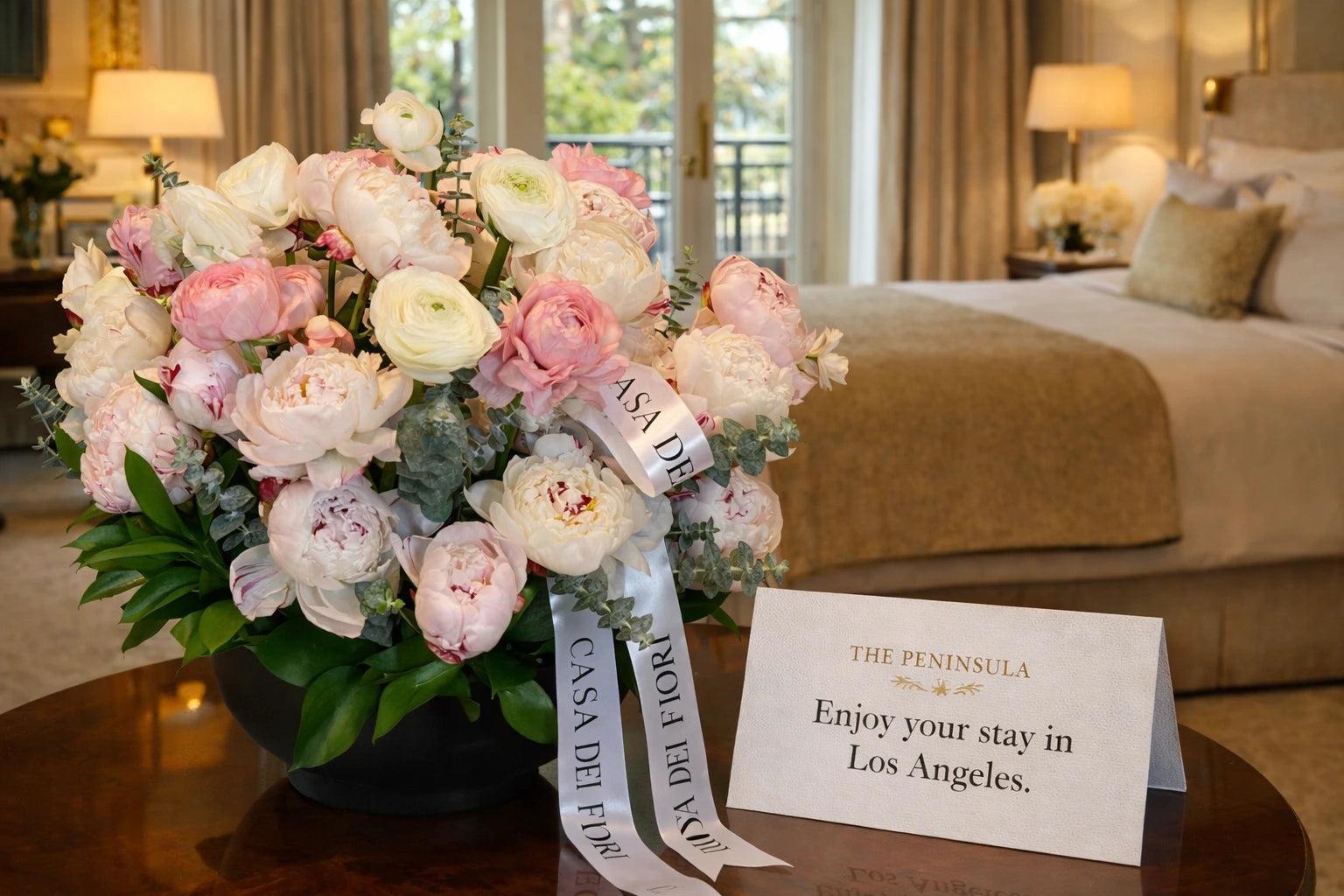 Sending Flowers to Hotel Guests in Los Angeles