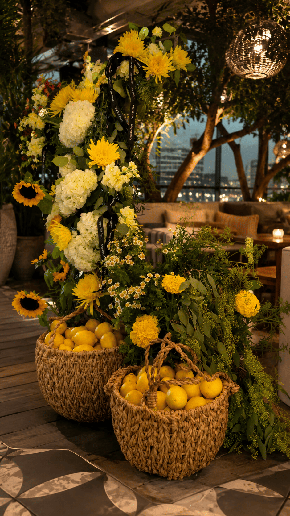 Soho House West Hollywood event florals for private gathering