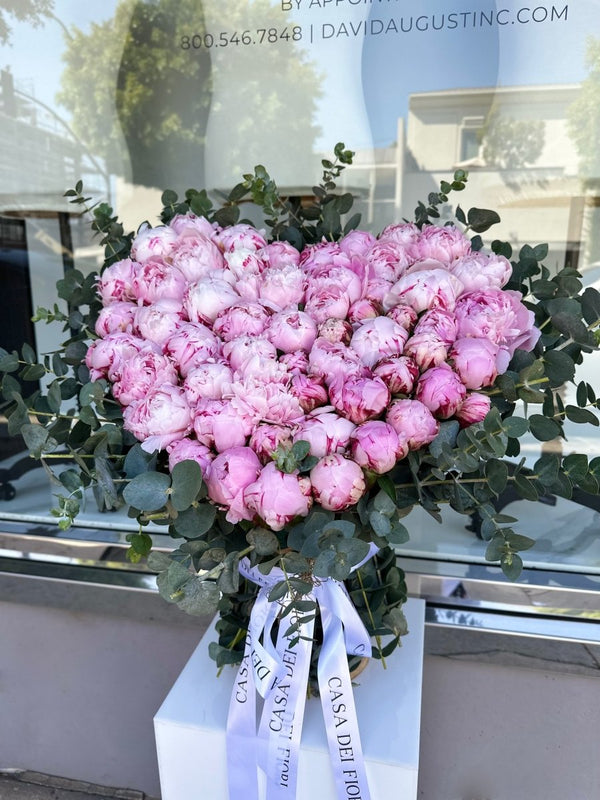 pink peony bouquet