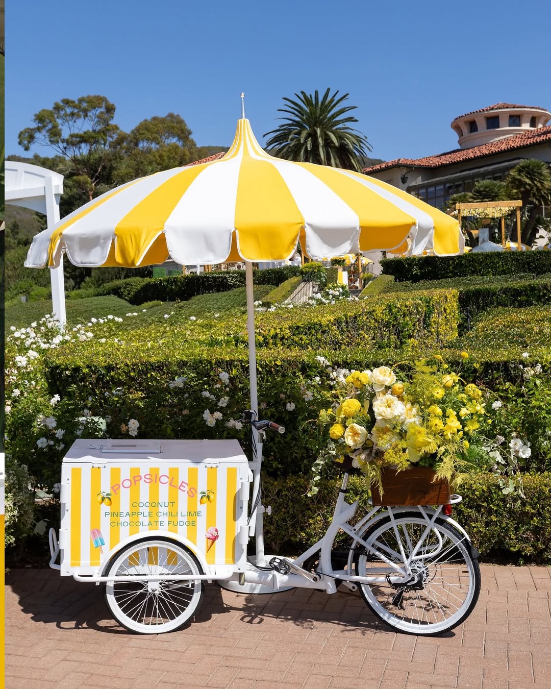 ocean-view resort florals Newport Coast