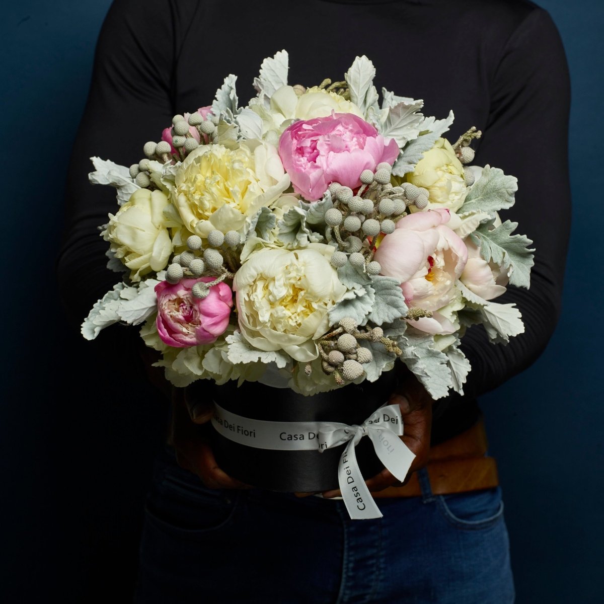 peonies in a box - AUDREY