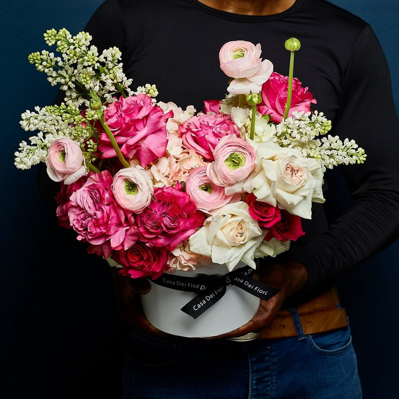 flower bouquet with ranunculus