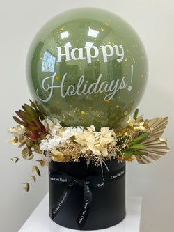 HAPPY HOLIDAYS BALLOON - Casa Dei Fiori